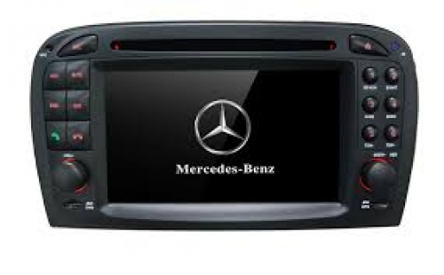 Mercedes SL R230 2001-2008 radio navigatie bluetooth android 10 dab+ 64 gb